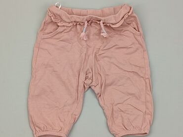 Spodnie 3/4: Spodnie 3/4 H&M, 6-9 m, wzrost - 74 cm., Bawełna, stan - Idealny