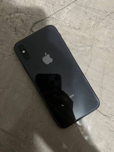 Apple iPhone: IPhone X, Б/у, 256 ГБ, Черный, 100 %