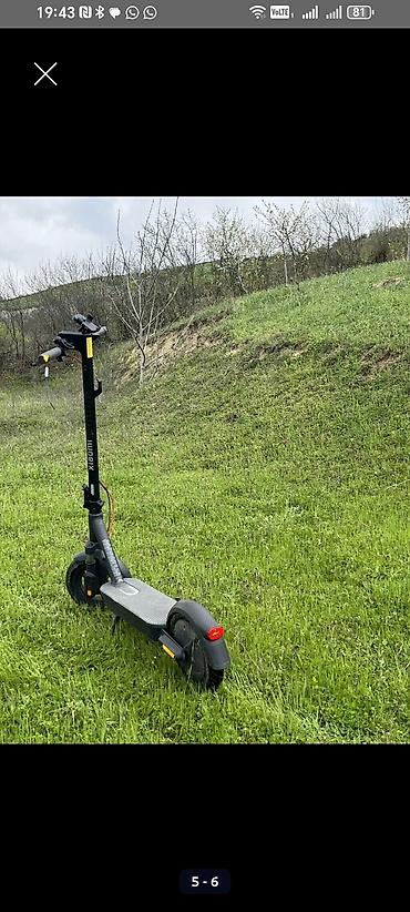 scooter icaresi: Elektrik skuter - Şəhərdaxili rahat hərəkət üçün kompak təkərli — 6