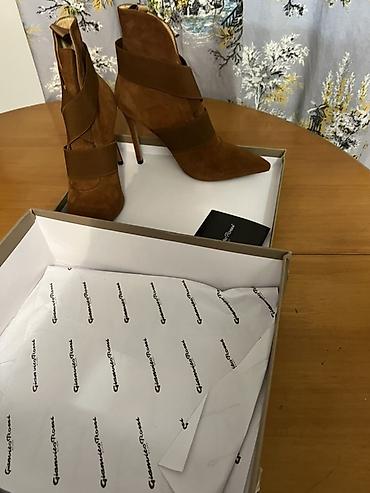 Ботинки и ботильоны: Ботильоны Gianvito Rossi - Модель: высокие ботильоны на шпильке - — 6