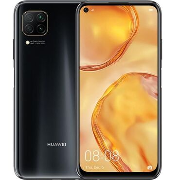 huawei ascend w1: Huawei P40 lite, 128 GB, rəng - Qara, Face ID, İki sim kartlı, Sensor