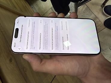 Уюлдук телефондор жана аксессуарлар: IPhone 16 Pro Max, 256 ГБ, цвет десерт На экране видно: модель — 4