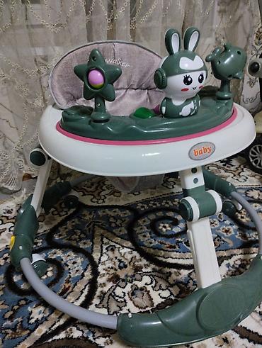 ходунки зеленые: Детские ходунки Babywalker - Тип: классические ходунки с игровой — 1