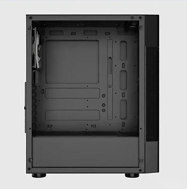Ostali kompjuterski delovi: PC kućište AURA – midi tower sa RGB ventilatorima - Format — 1