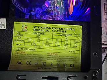 Masaüstü kompüterlər və iş stansiyaları: 🖥️ PC Satılır • Prosessor: Intel i7-2600 3.40GHz • Ram : 8 GB • SSD -da lalafo.az — 9 Masaüstü kompüterlər və iş stansiyaları: 🖥️ PC Satılır • Prosessor: Intel i7-2600 3.40GHz • Ram : 8 GB • SSD — 9