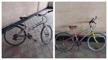детский велосипед hotrock: Продаю велосипеды б/у требуется мелкий ремонт Розовый(24дюйма)