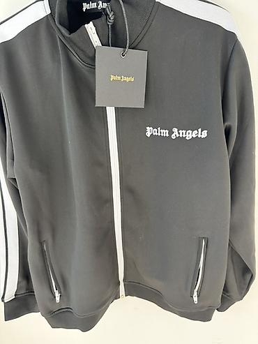 Толстовки: Мужская толстовка, S, Palm Angels, Новый, цвет - Черный — 1