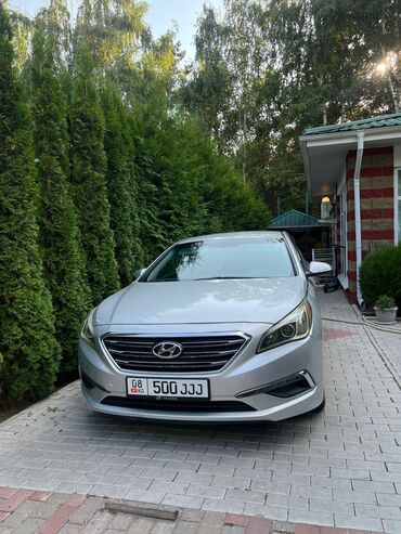 подержанные авто в рассрочку: Hyundai Sonata: 2015 г., 2.4 л, Автомат, Бензин