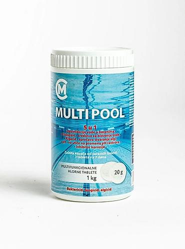 parkside trimeri: Multi Pool 5u1 Tablete 20g 1kg MULTI POOL TABLETE su — 1