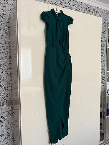 moncler: 200alinib yenidi Zümrüd-yaşıl rəngdə uzun ziyafət donu - Model: maxi — 3