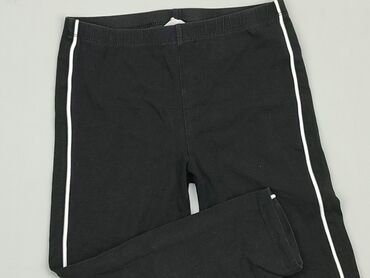 PL - Medium length pants for girls H&M, 12 years, height - 152 cm., Cotton, condition - Fair