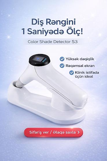 Digər tibbi məhsullar: Diş rəngini artıq təxmin etməyə SON! 🔬 Color Shade Detector S3 ilə — 1