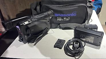 avto kamera: Panasonic NV-RX3 SLIM Palmcorder VHS-C videokamera seti — 3