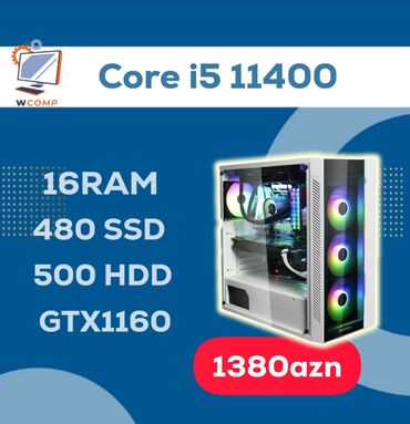 Masaüstü kompüterlər və iş stansiyaları: Kreditle!!Kreditle!! Tek sexsiyyet vesiqesi ile istediyiniz en ucuz — 15