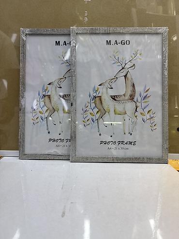 рамка а2: Фоторамка M.A-GO, формат A4 (21–30 см) - Для фотографий, постеров — 6