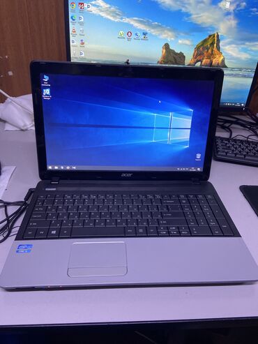 купить офисный ноутбук: Ноутбук, Acer, 4 ГБ ОЗУ, 15.6 ", Б/у, Для несложных задач, память HDD