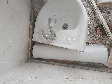 krant sekilleri: - Divara bərkidilən keramik əl-üz yuma lavabosu - Komplekt: lavabo — 1