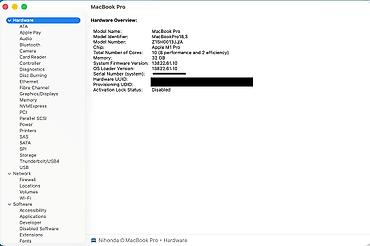 Ноутбуки Apple (MacBook): Apple M1 Pro, ОЗУ, RAM: 32 ГБ — 6
