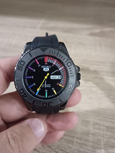 Qol saatları: Seiko 5 avtomatik qol saatı - Model: Seiko 5 (automatic, 21 jewels — 2