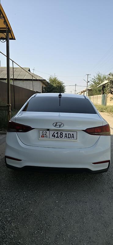 hyper fuel бишкек: Hyundai Accent: 2017 г., 1.4 л, Кол менен иштөөчү, Бензин, Седан — 6