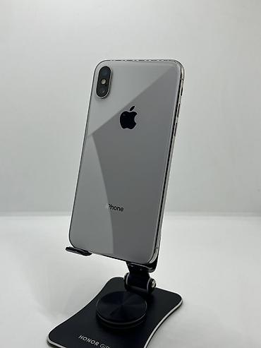aiphon xr: IPhone X, Б/у, 64 ГБ, Белый, Защитное стекло, Чехол, 100 % — 5