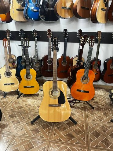 Akustik gitaralar: Akustik gitara, 6 sim, Yeni, Pulsuz çatdırılma, Ünvandan götürmə, Ödənişli çatdırılma — 2