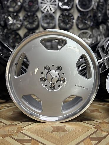 Литые Диски R 18 AMG, Комплект, отверстий - 5, Новый