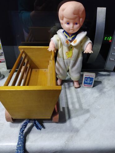 балка деревянная: Игрушки советских времён- тележка для игрушек деревянная 15м пупс