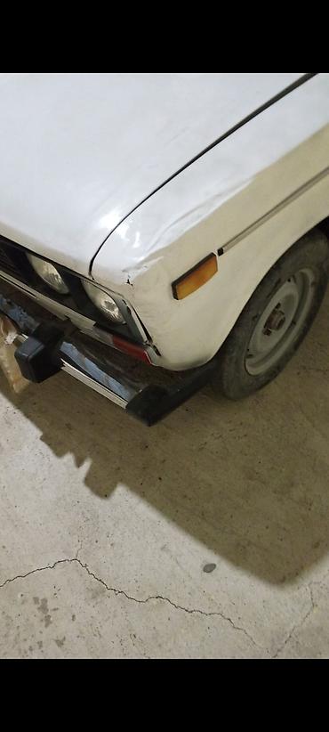 matrix fara: VAZ 2106 sedan – ağ rəng, arxa ötürücülü klassik model. Texniki — 7