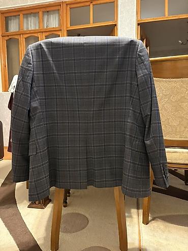 Kişi geyimləri: Jakamen kişi gödəkçəsi – Classic Fit - Naxış: boz tonlarda xırda xallı — 5
