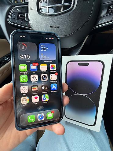 redmi 12 pro 128: IPhone 14 Pro, 128 GB, Deep Purple, Barmaq izi, Face ID, Simsiz şarj — 7