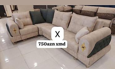 ucuz divanar: Künc divan – müasir dizayn - L‑şəkilli künc divan, geniş oturacaq — 1