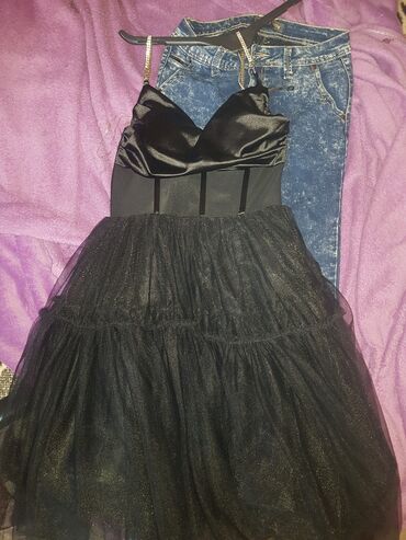 haljine za tinejdžere: S (EU 36), color - Black, Evening, With the straps