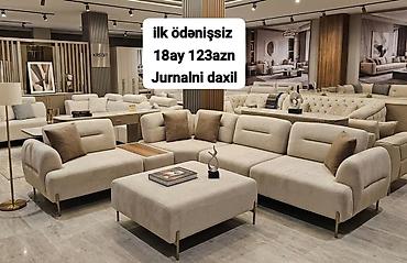 Divanlar: Künc divan kolleksiyası - Müasir dizaynlı L-şəkilli künc divanlar - — 58