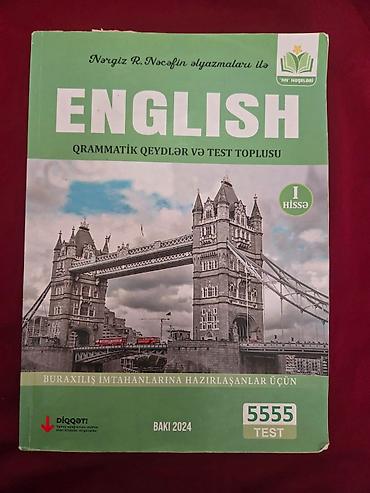5555 pdf: Məhsul: “English – Qrammatik Qeydlər və Test Toplusu (I hissə)” — 1