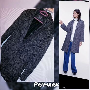kaputi zenski katrin: Nov Primark kaput 40 za prelazno vreme oversize 40 Ramena 40 Pazuh
