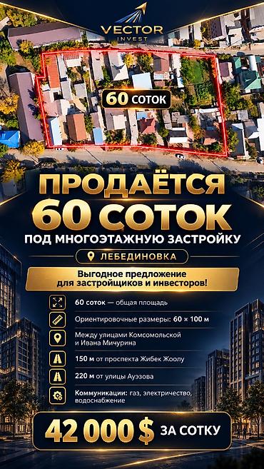 комсомольская участок: 60 соток, Для строительства, Красная книга, Тех паспорт, Договор дарения — 1