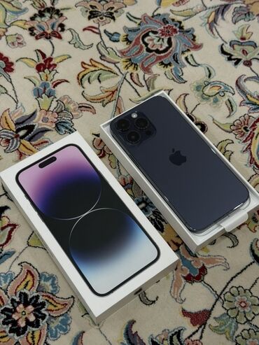 как получить айфон бесплатно: IPhone 14 Pro Max, Колдонулган, 256 ГБ, Deep Purple, Куту, 85 %