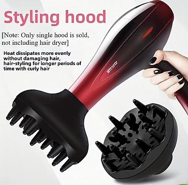 friz: Saç qurutma maşını üçün universal diffuzor başlıq - Məhsul: Styling — 2
