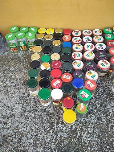 Ostalo posuđe: Razne tegle, teglice, false, flasice-razlicite gramaze. Sve cisto I sa — 7