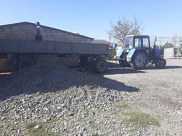 gipsdən əl işləri: Təkərli traktor və qoşqu ilə daşınma xidməti. - Traktor: güclü və — 1
