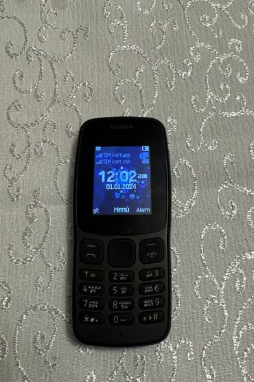 2 ci el ucuz telefonlar: Nokia 106, цвет - Черный, Две SIM карты