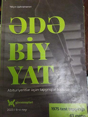 ucuz gitar: Məhsul: “Ədəbiyyat – Abituriyentlər üçün tapşırıqlar toplusu” kitabı — 1