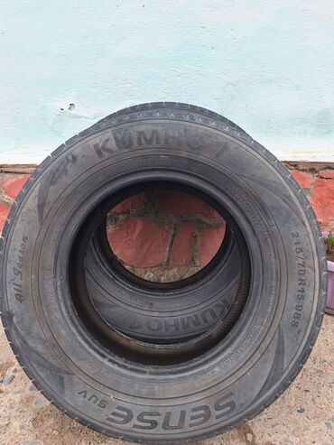 Шины: Шины 215 / 70 / R 15, Всесезонная, Пара, Легковые, Корея, Kumho at lalafo.kg Шины: Шины 215 / 70 / R 15, Всесезонная, Пара, Легковые, Корея, Kumho