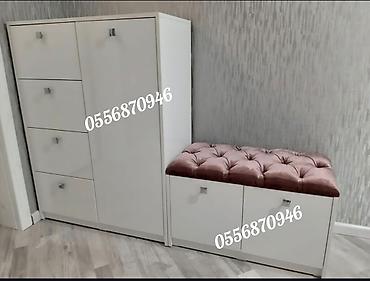 Ayaqqabı dolabları: Yeni, 2 qapılı, Rəngli, Digər material Ayaqqabı dolabı — 8