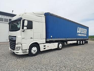 Тягачи: Тягач, DAF, 2014 г., Тентованный — 3