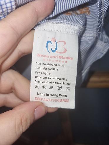 Uşaq dünyası: Uşaq köynəyi – Nemo and Blanky Kidswear (Made in Hong Kong) - Model — 3
