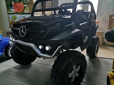 Dečiji električni automobili: Električni auto za decu – terenac 4x4 (licencirani izgled Mercedes — 2