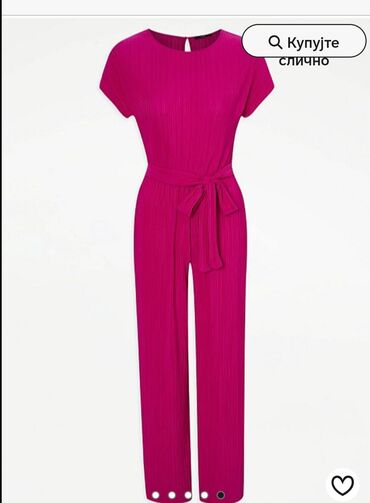 ženski pleteni kompleti: XL (EU 42), Single-colored, color - Pink