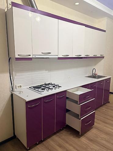 Кухонные гарнитуры: Кухонный гарнитур, Б/у, цвет - Белый, ДСП, Самовывоз — 1